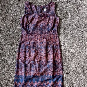 Peruvian Connection Sheath Dress Mini Sleeveless 100% Pima Cotton Patterned 4